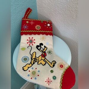 Disney Pluto Christmas Stocking